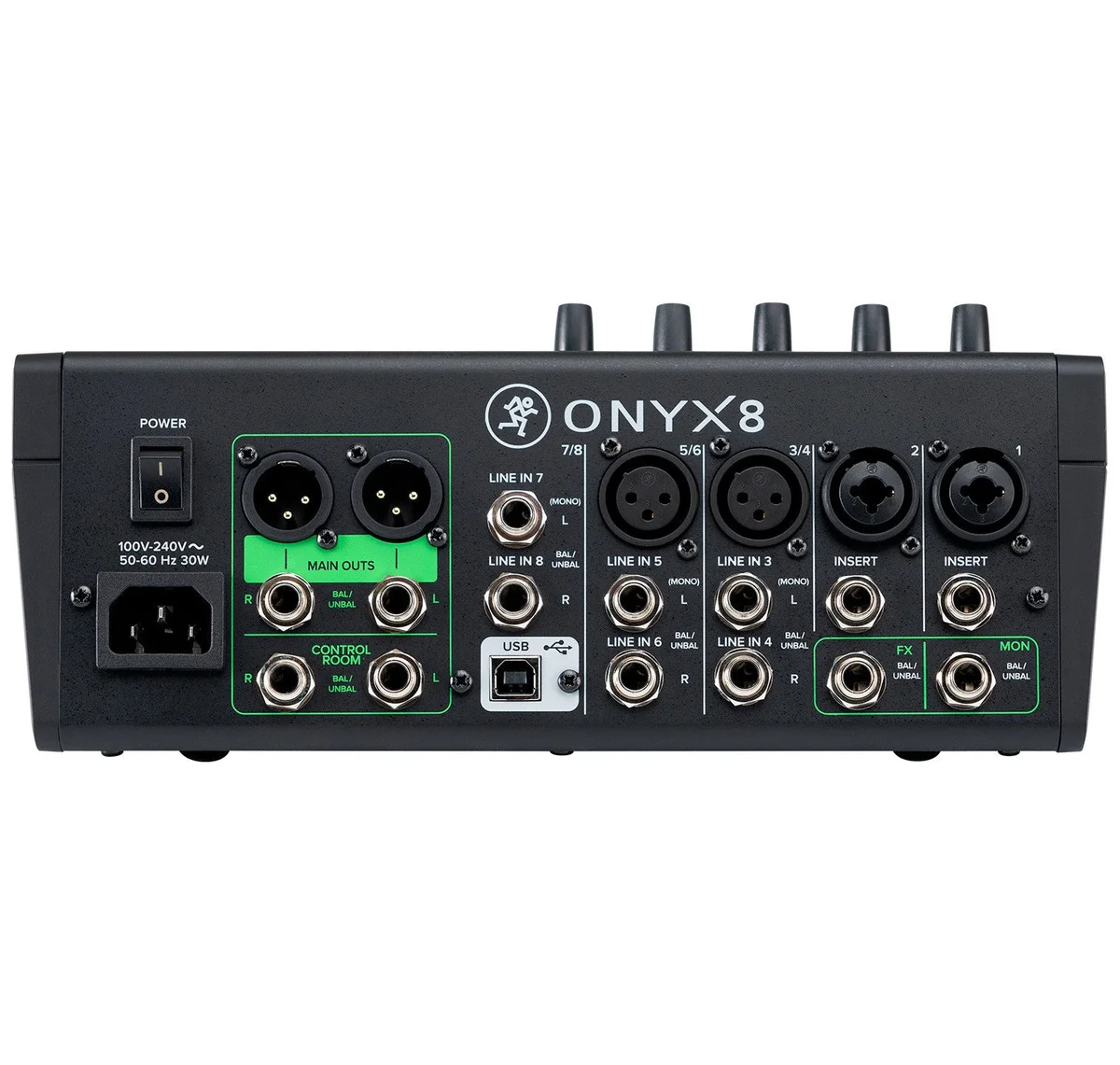 Mackie ONYX8 8-Channel Analog Mixer with Mulititrack USB - Image 3