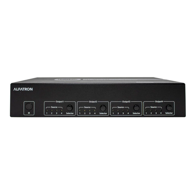 Alfatron Electronics MUK44N 4x4 Compact HDMI Matrix Switcher
