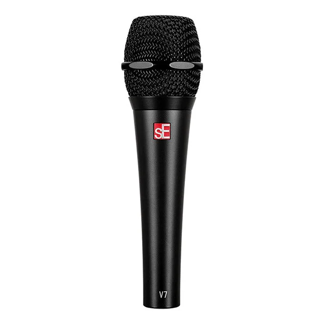 sE Electronics V7 Handheld Supercardioid Dynamic Microphone | Model: V7-BLK-U