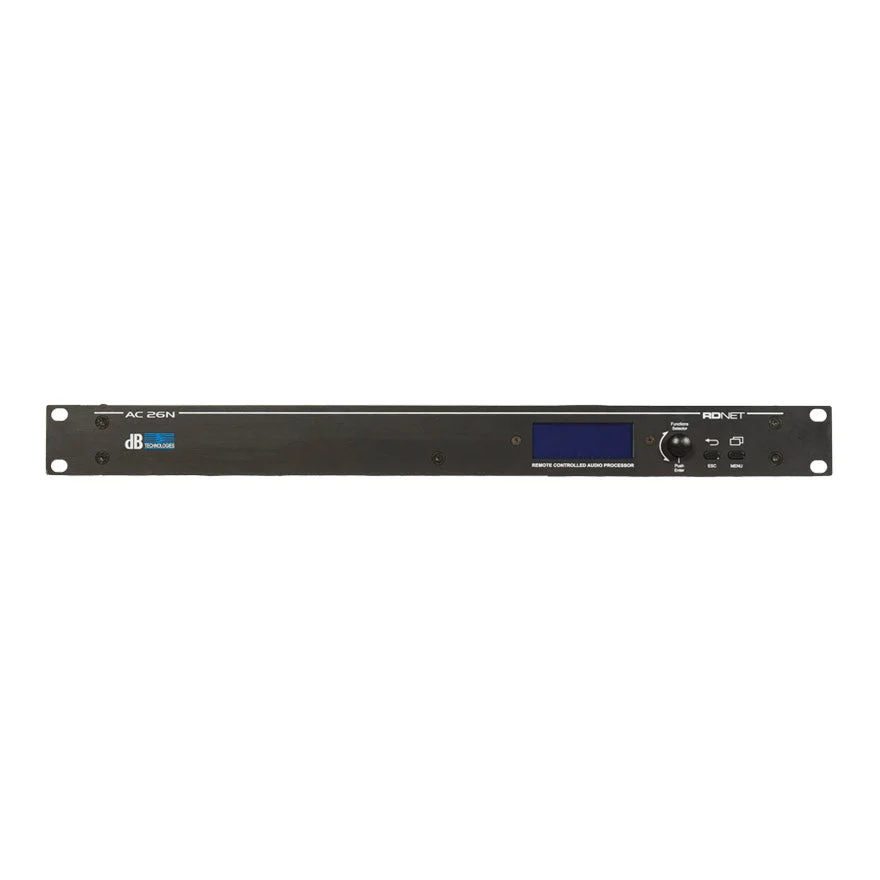 dBTechnologies AC26N Digital Audio Processor