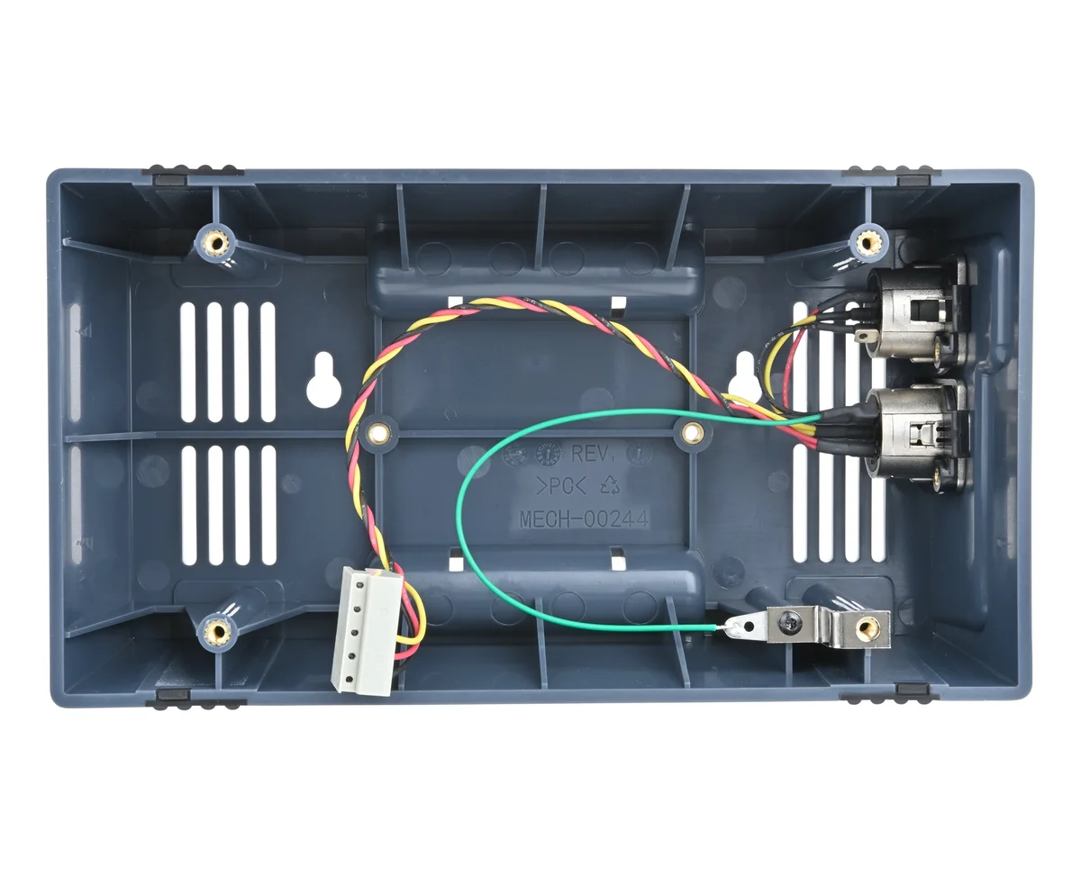 Clear-Com U-BOX-X6 Surface Mount Enclosure for KB Speaker Stations | Dual-Channel