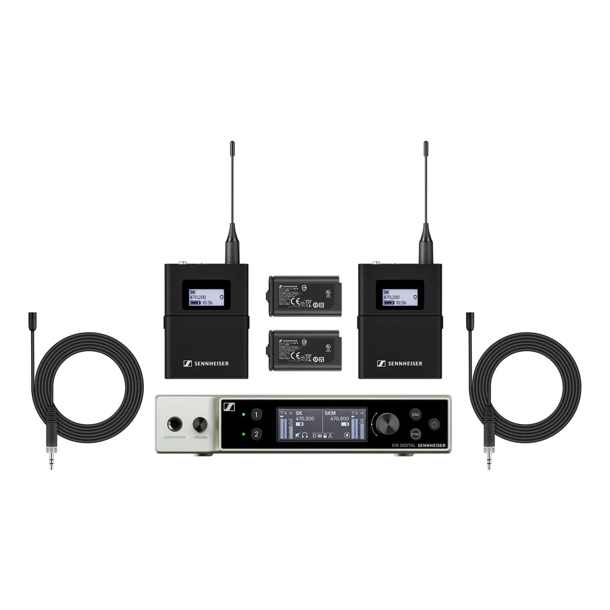 Sennheiser EW-DX MKE 2 SET Wireless Microphone Lavalier System