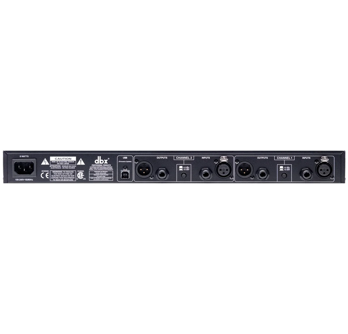 dbx AFS2 2-Channel Advanced Feedback Suppression Processor