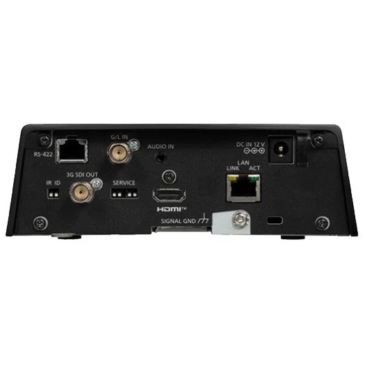 Panasonic AW-UE80 4K/60P Ultra Quiet Full NDI PTZ Camera | Color: Black - Image 4