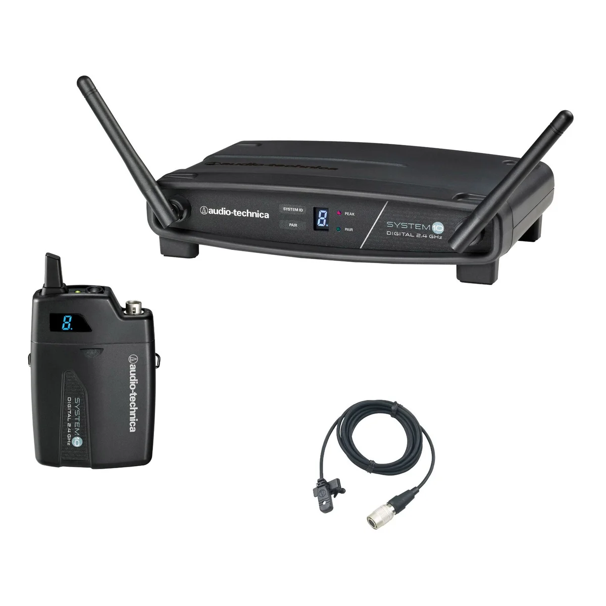 Audio-Technica ATW-1101/L Digital Wireless Lavalier Microphone System