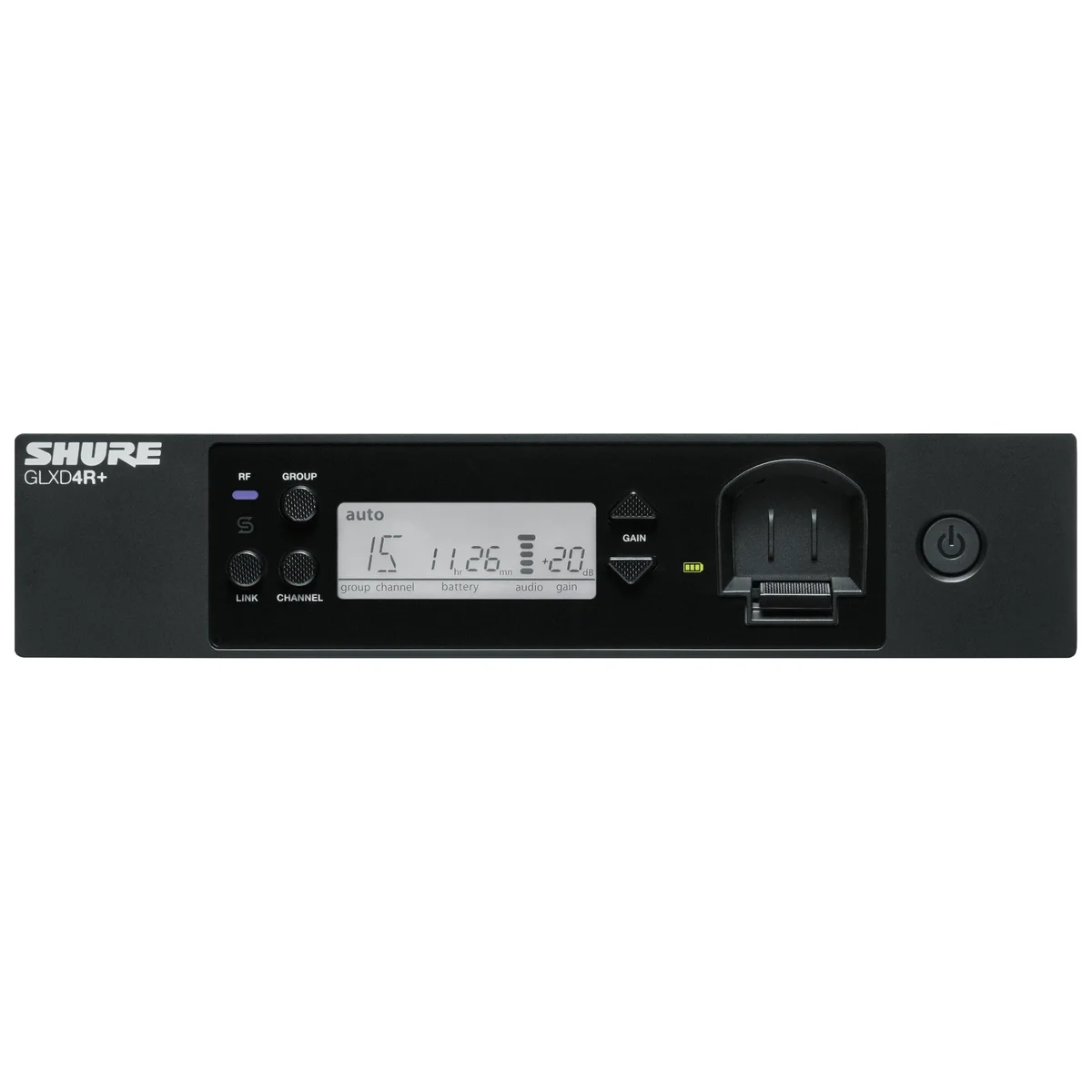 Shure GLXD14R+/93 Dual Band Wireless Lavalier Microphone System - Image 4