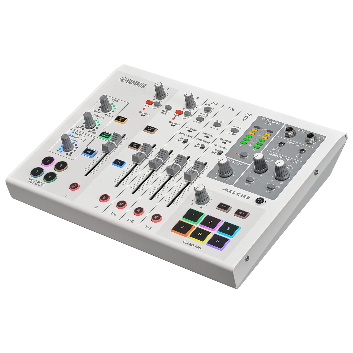 Yamaha AG08 8-Channel Live Streaming Mixer - Image 2