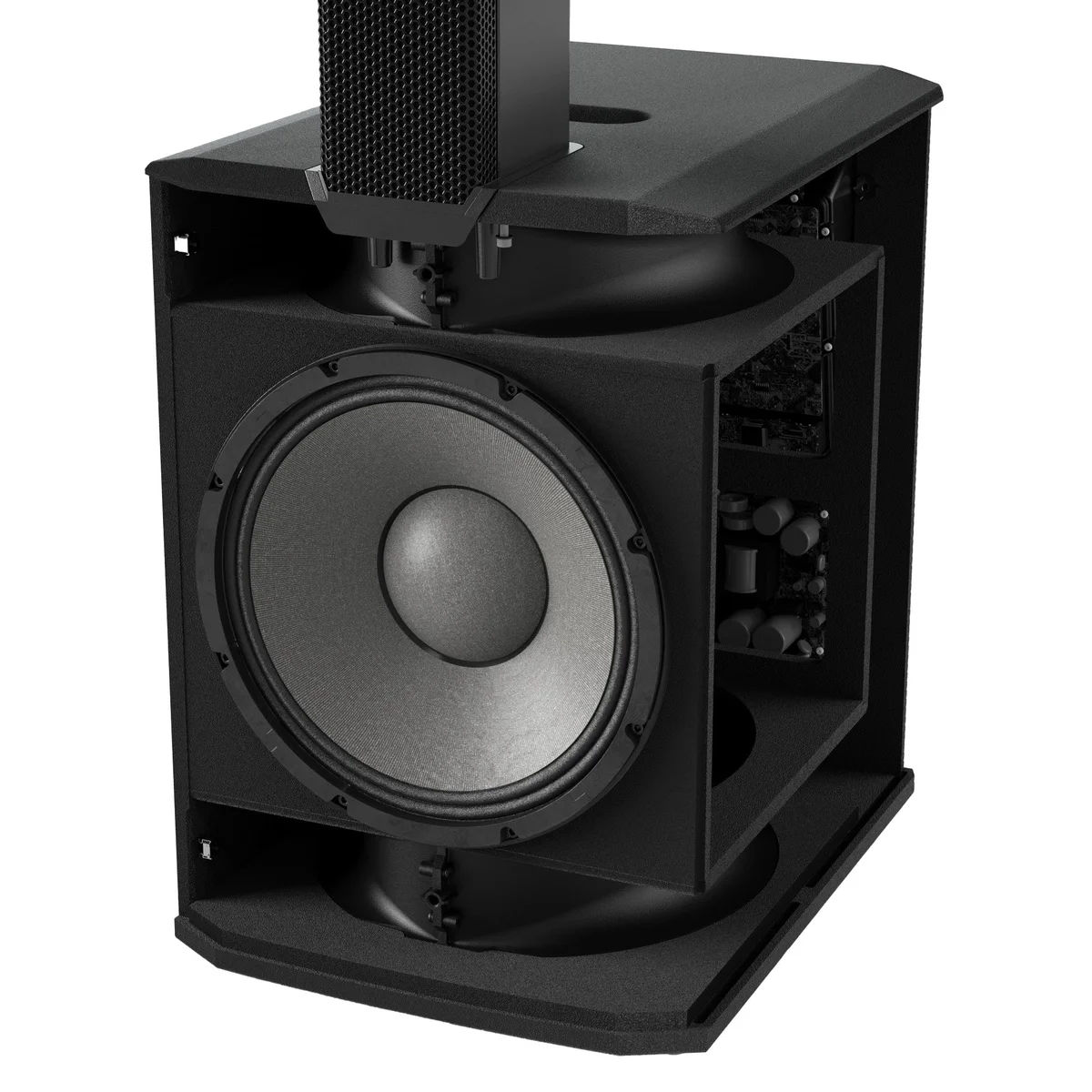 LD Systems MAUI 28 G3 Compact Powered Column PA System | Color: Black - Image 14