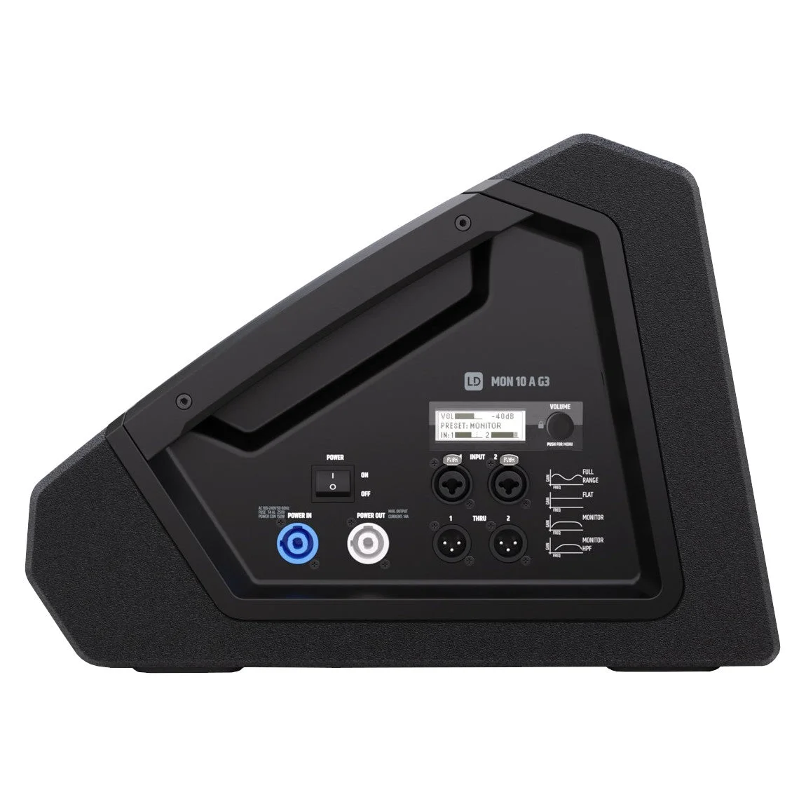 LD Systems MON 10 A G3 10-Inch Powered Stage Monitor - Image 3
