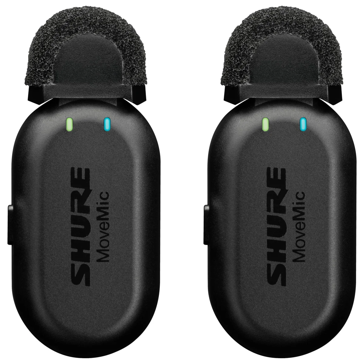 Shure MoveMic Two Wireless Clip-On Microphones (Pair)