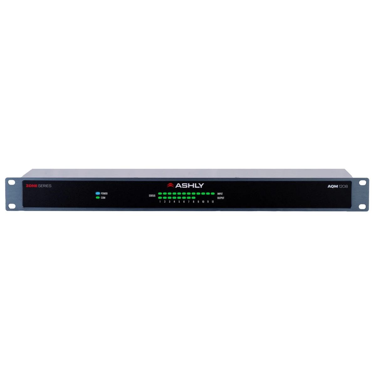 Ashly AQM1208 12x8 Networked DSP Audio Processor with Mic/Line Inputs