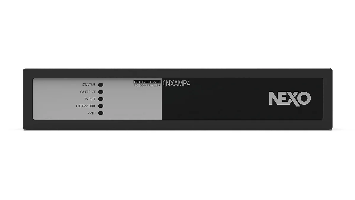 Nexo nanoNXAMP4 Powered Amplifier and Digital Controller