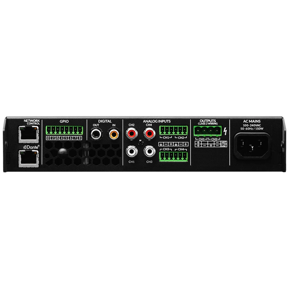 Blaze Audio PowerZone Connect 122D DSP-Enabled Dante Power Amplifier - Image 3