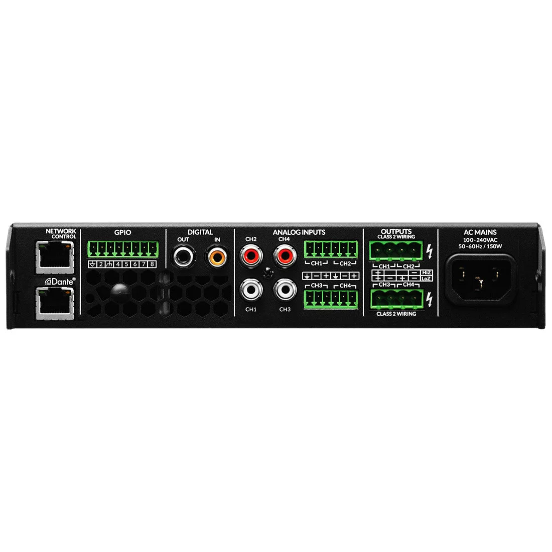 Blaze Audio PowerZone Connect 504D DSP-Enabled Dante Power Amplifier - Image 3