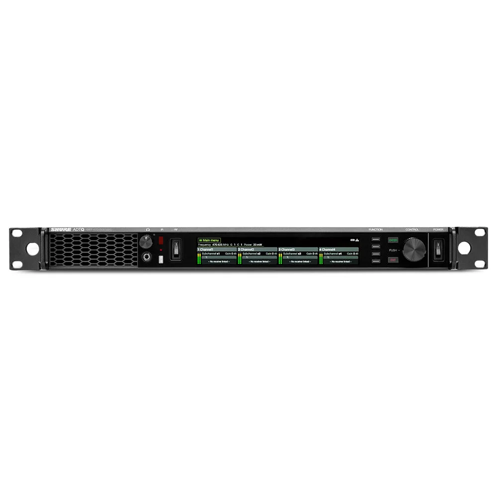 Shure ADTQDC Axient Digital PSM Quad Transmitter DC - Image 7