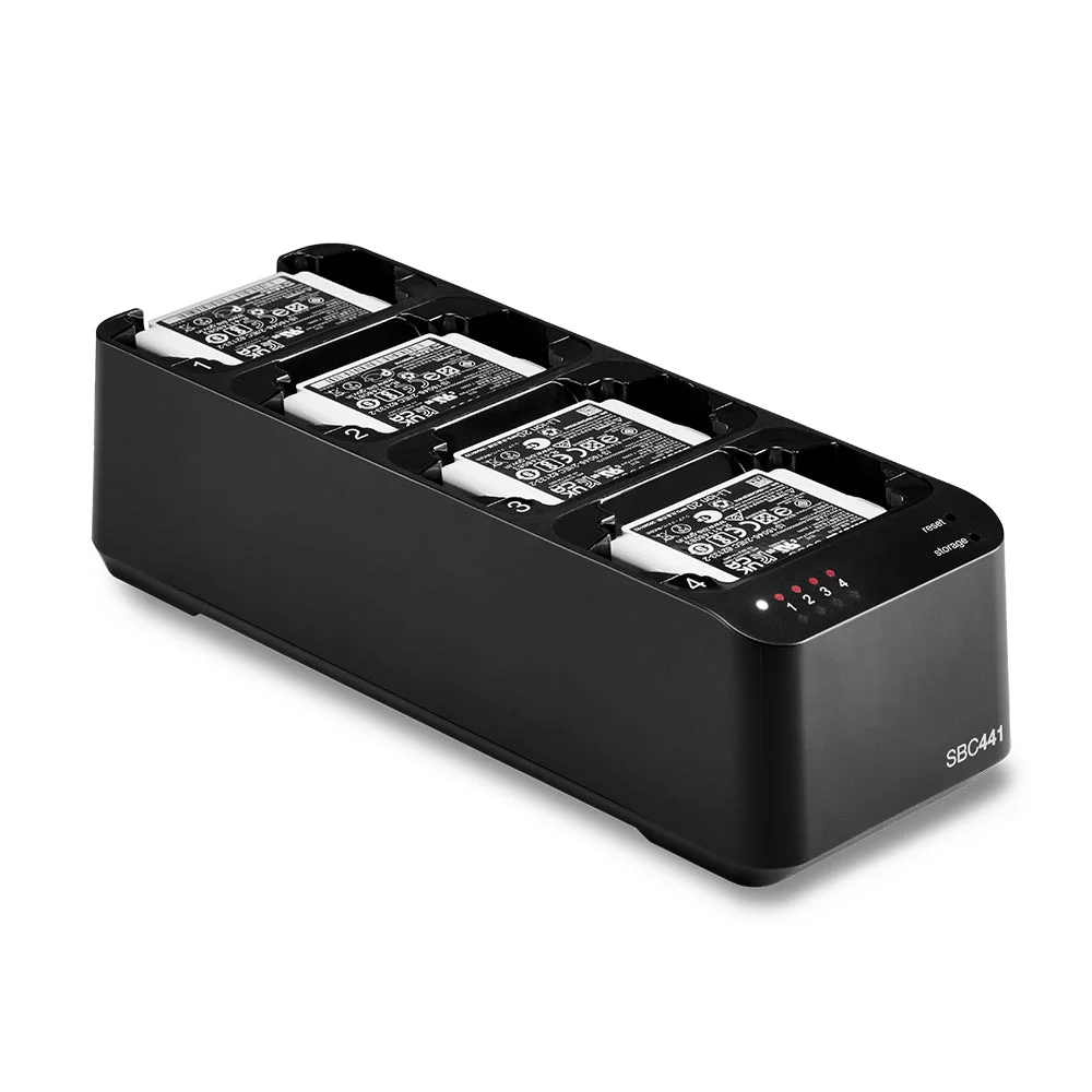Shure SBC441 4-Bay Charger, No Power Supply