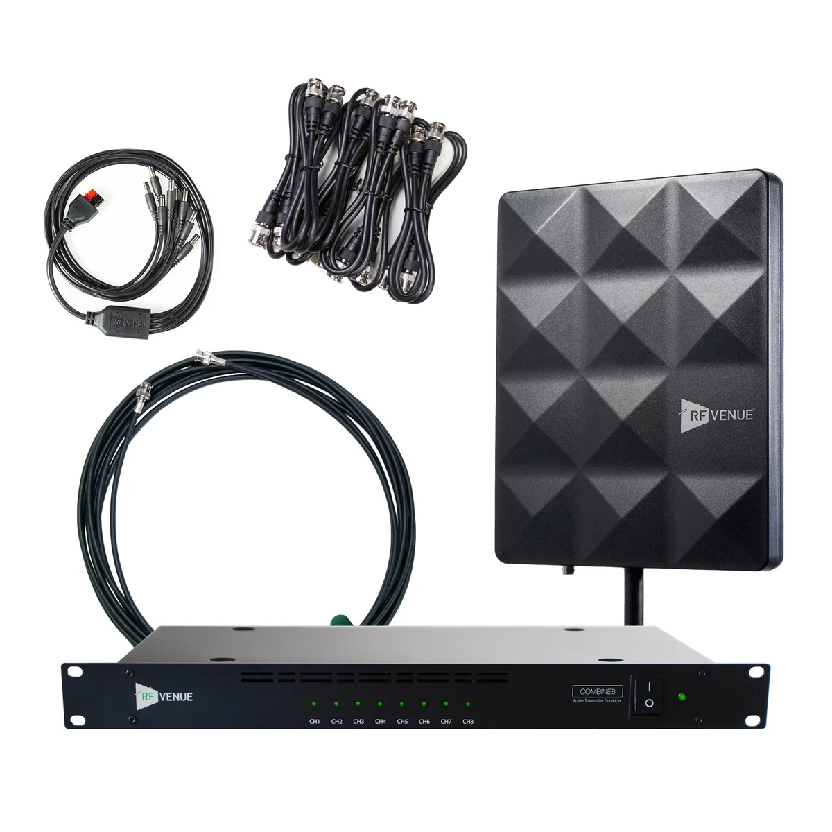 RF Venue COMB8CP-STAGE 8 Channel IEM Pack, with CP Stage Antenna