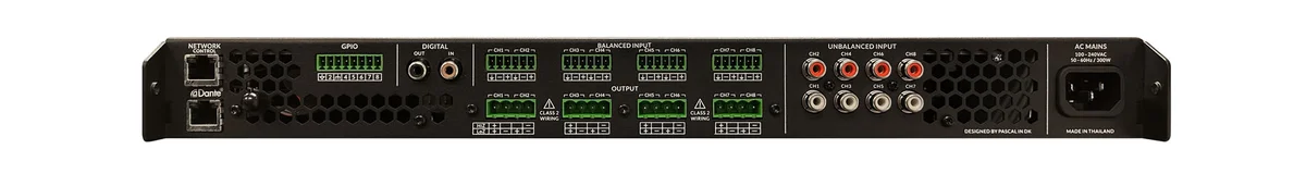 Blaze Audio PowerZone Connect 1008D DSP-Enabled Dante Power Amplifier - Image 3