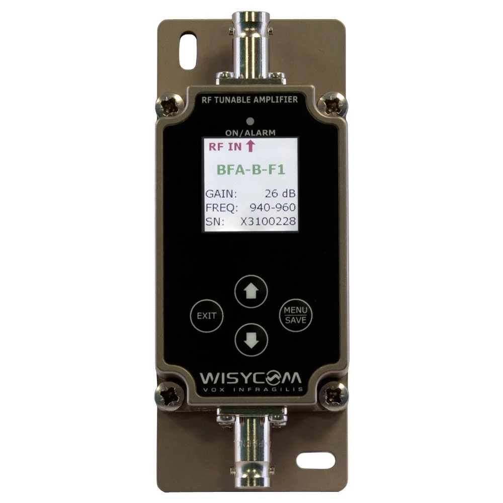 Wisycom BFA-B-F2 Wideband Active Amplifier with Tunable Filter