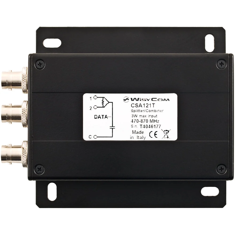 Wisycom CSA121-A Passive Wideband Combiner/Splitter | Max Input: 3W