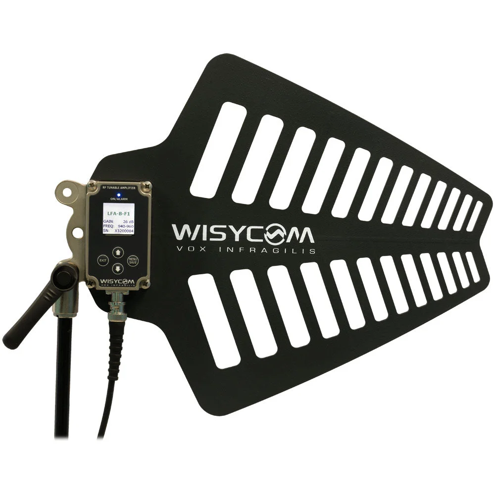 Wisycom LFA Directional Wideband Active Antenna with Tunable Filter