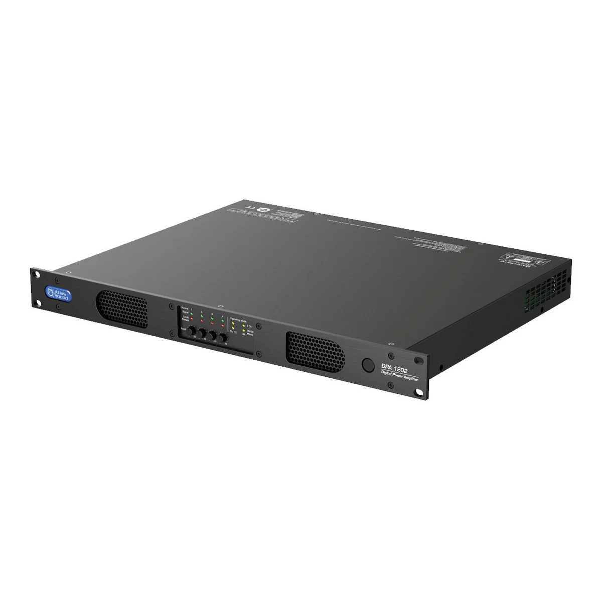 AtlasIED DPA1202 1200W Networkable Multi-Channel Power Amplifier