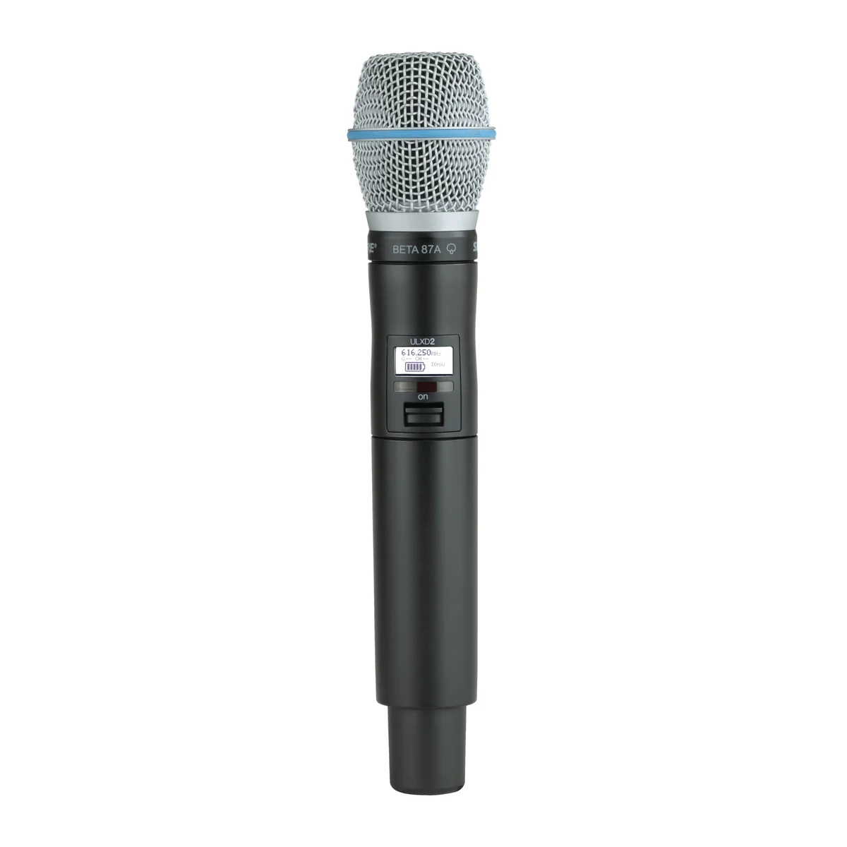 Shure ULXD2/B87A Digital Wireless Handheld Microphone Transmitter