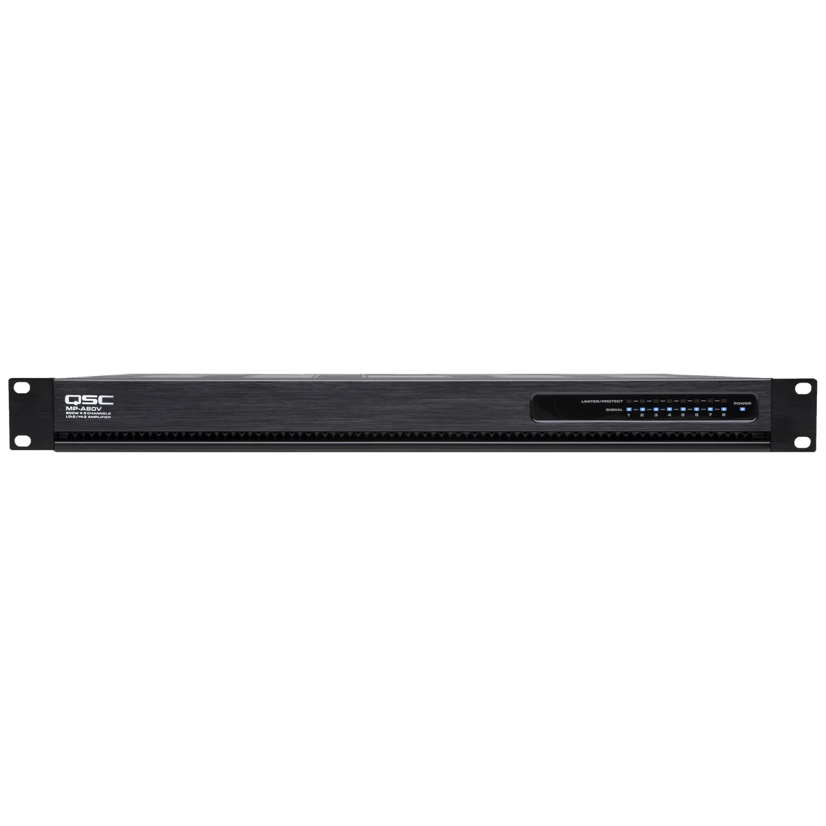 QSC MP-A80V 8-Channel 200W 70/100V Power Amplifier