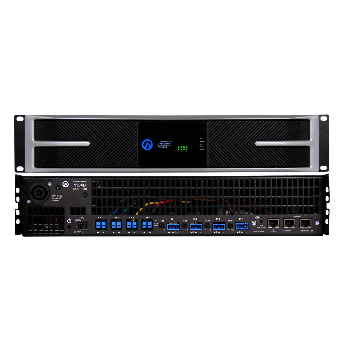 LEA Professional CS1504-G High Power Smart Amplifier