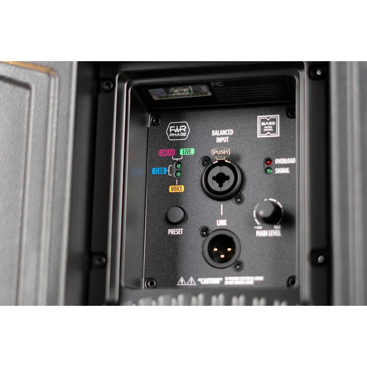 RCF 13000931 EVOX-JMIX-9 (Sub Only) Active 2100w 12" Three-way Column Array with 8 Channel Mixer and Bluetooth - Black - Image 4