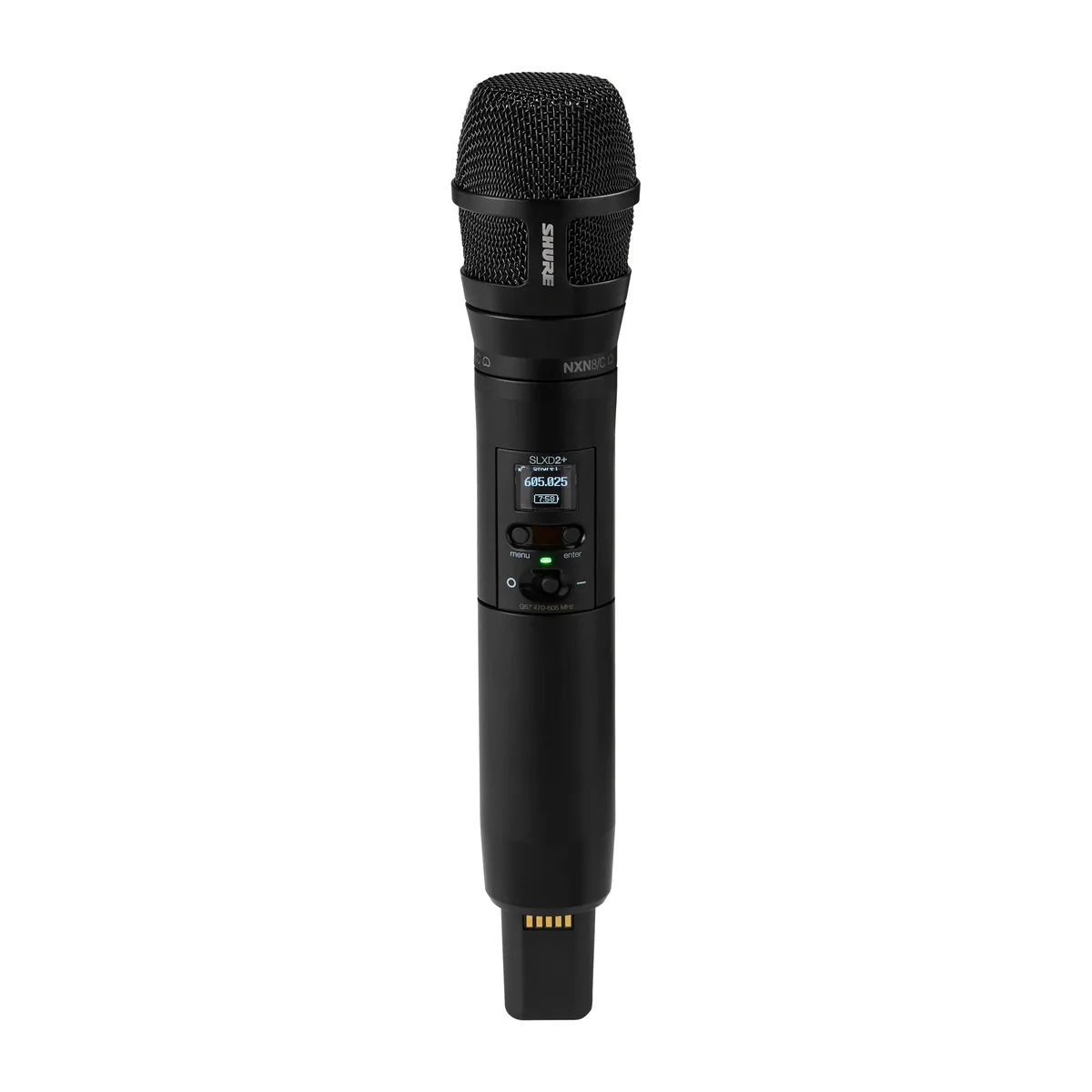 Shure SLXD24+/N8C Digital Wireless Handheld System with Nexadyne 8/C Cardioid Dynamic Microphone - Image 3