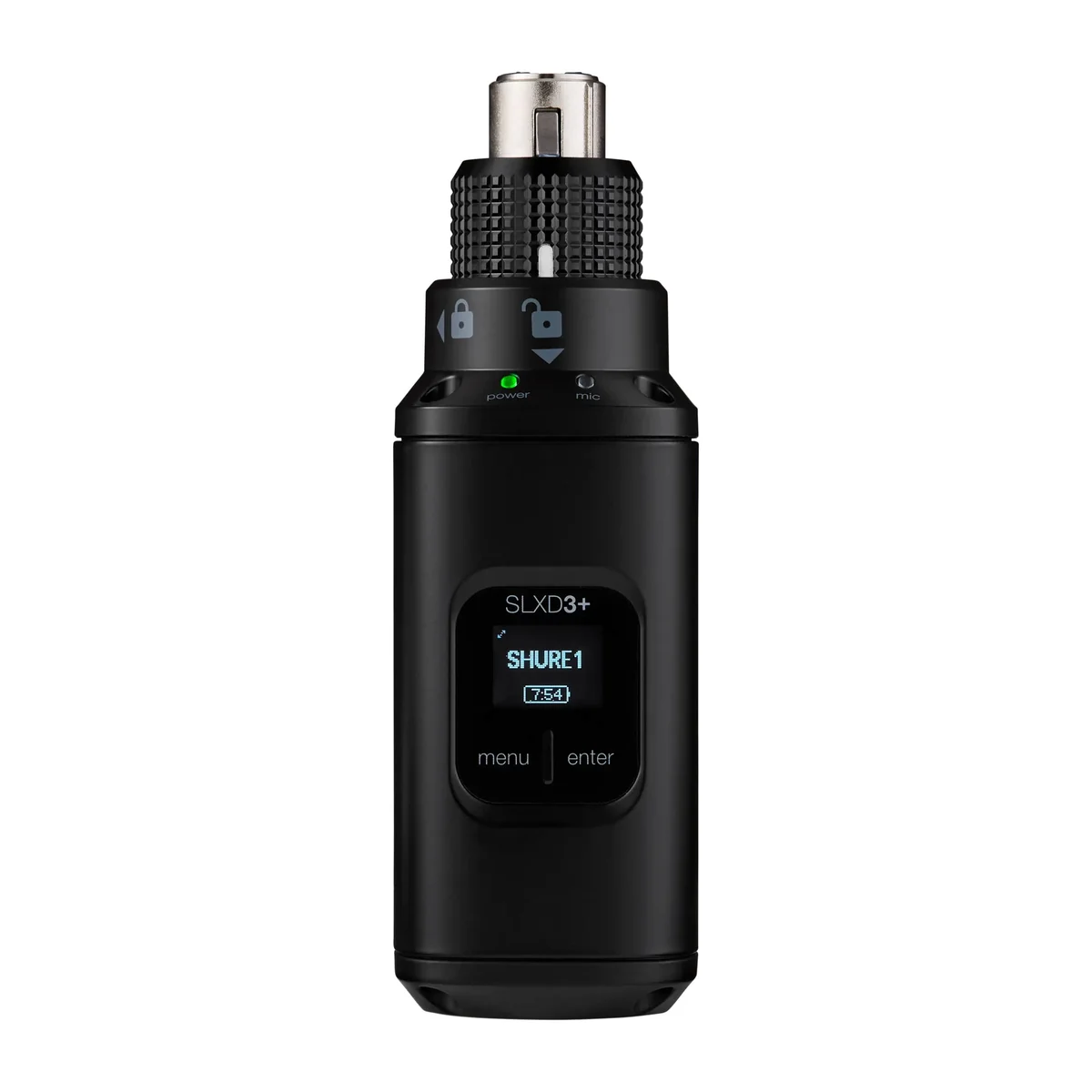 Shure SLXD3+ Wireless Plug-On Transmitter With XLR Connector