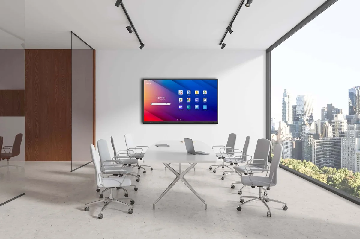 Newline Interactive TT-8625QELT 86" Q Pro Elite series 4K LED Multi-Touch Display w/ USB Type-C, EDLA, NFC, & Android 15 - Image 3