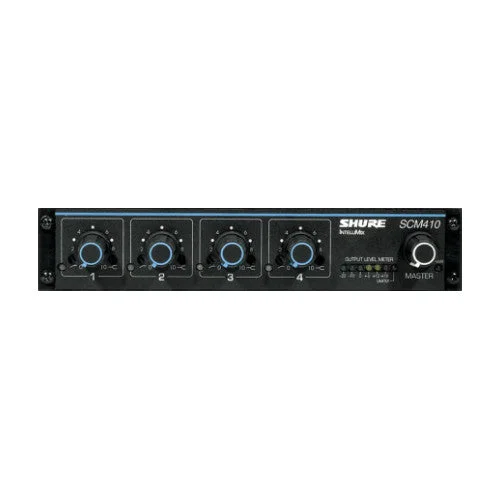 Shure SCM410 4-Channel Automatic Microphone Mixer