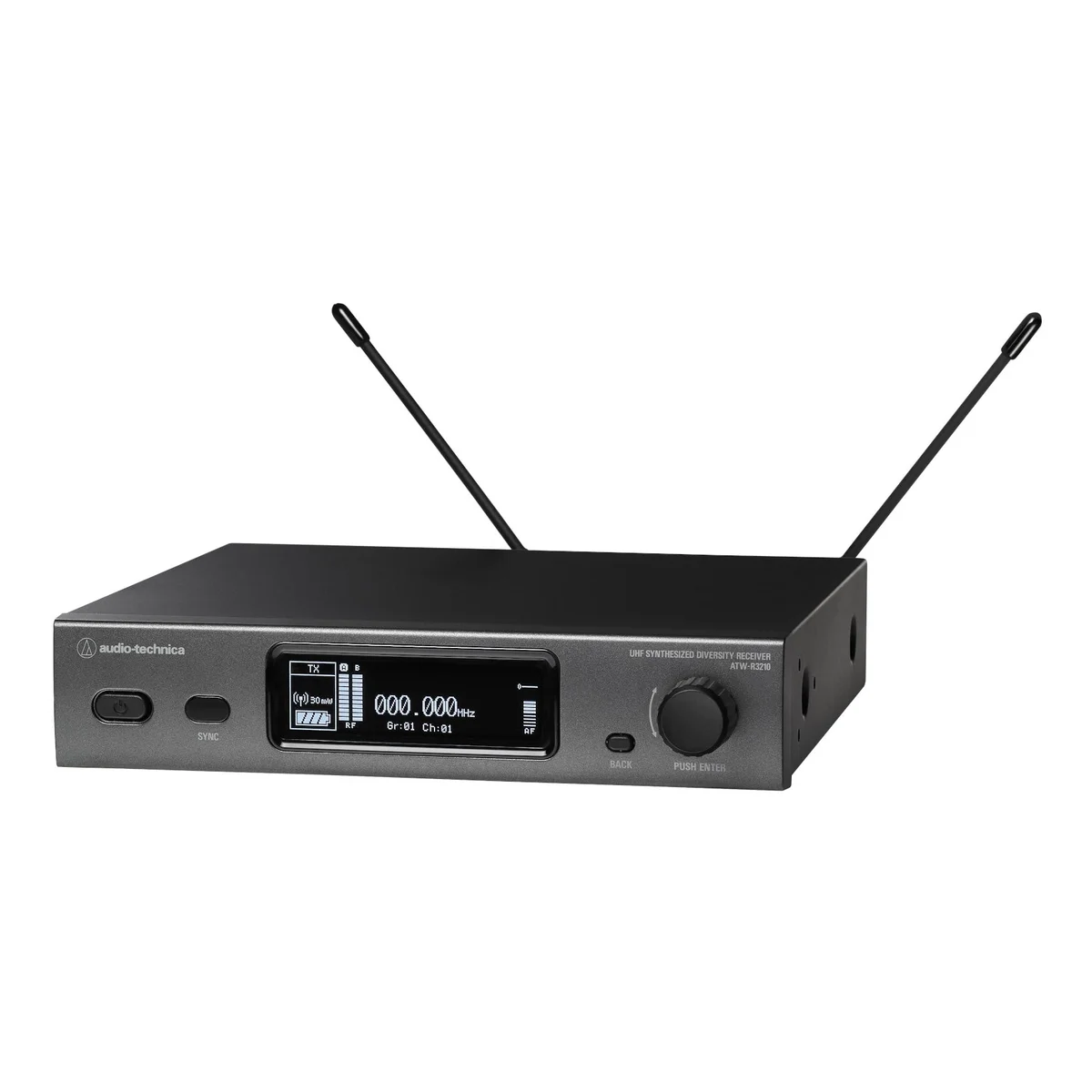 Audio-Technica ATW-R3210 Diversity Receiver | Frequency: DE2 (470 to 530 MHz)