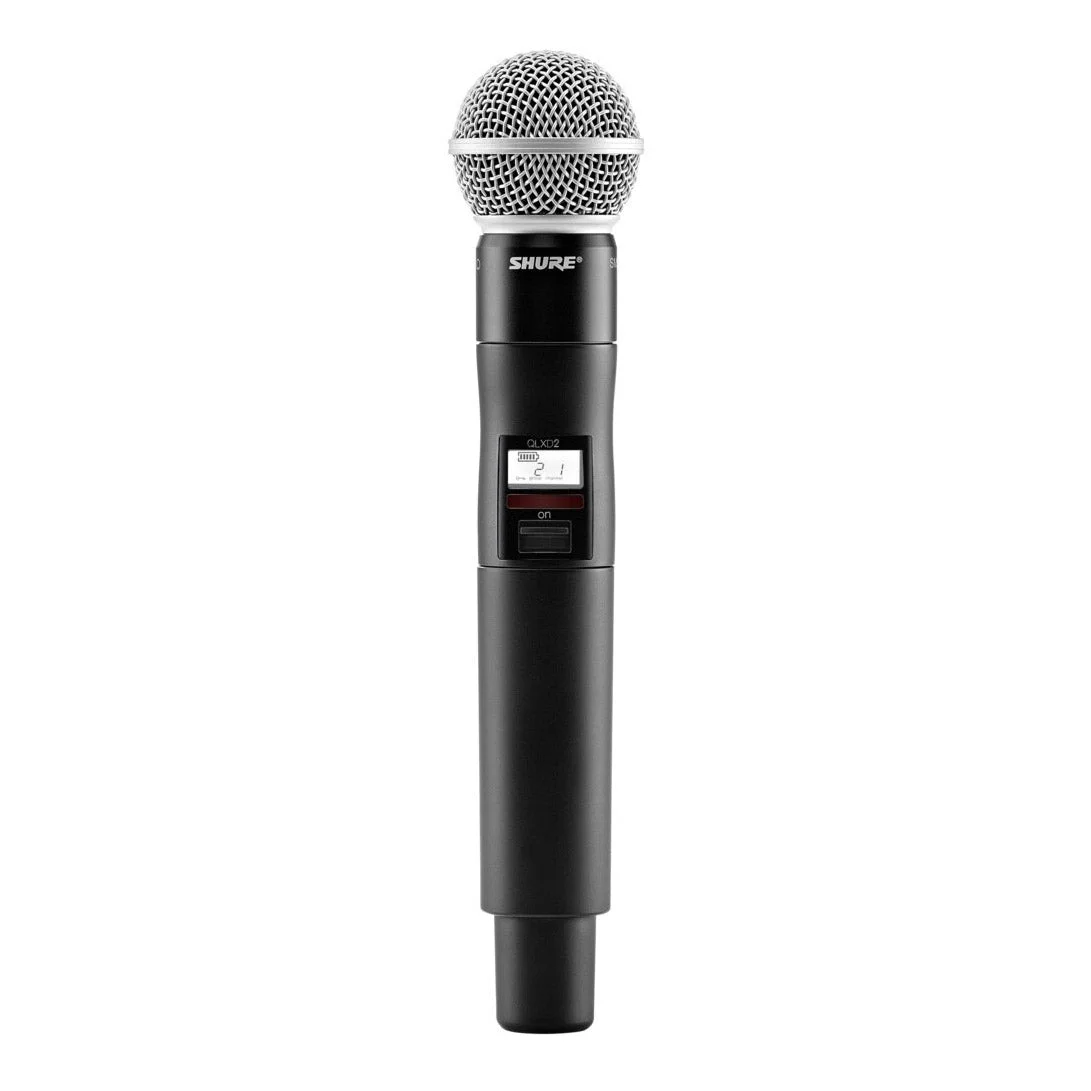 Shure QLXD2/SM58 Digital Wireless Handheld Microphone Transmitter