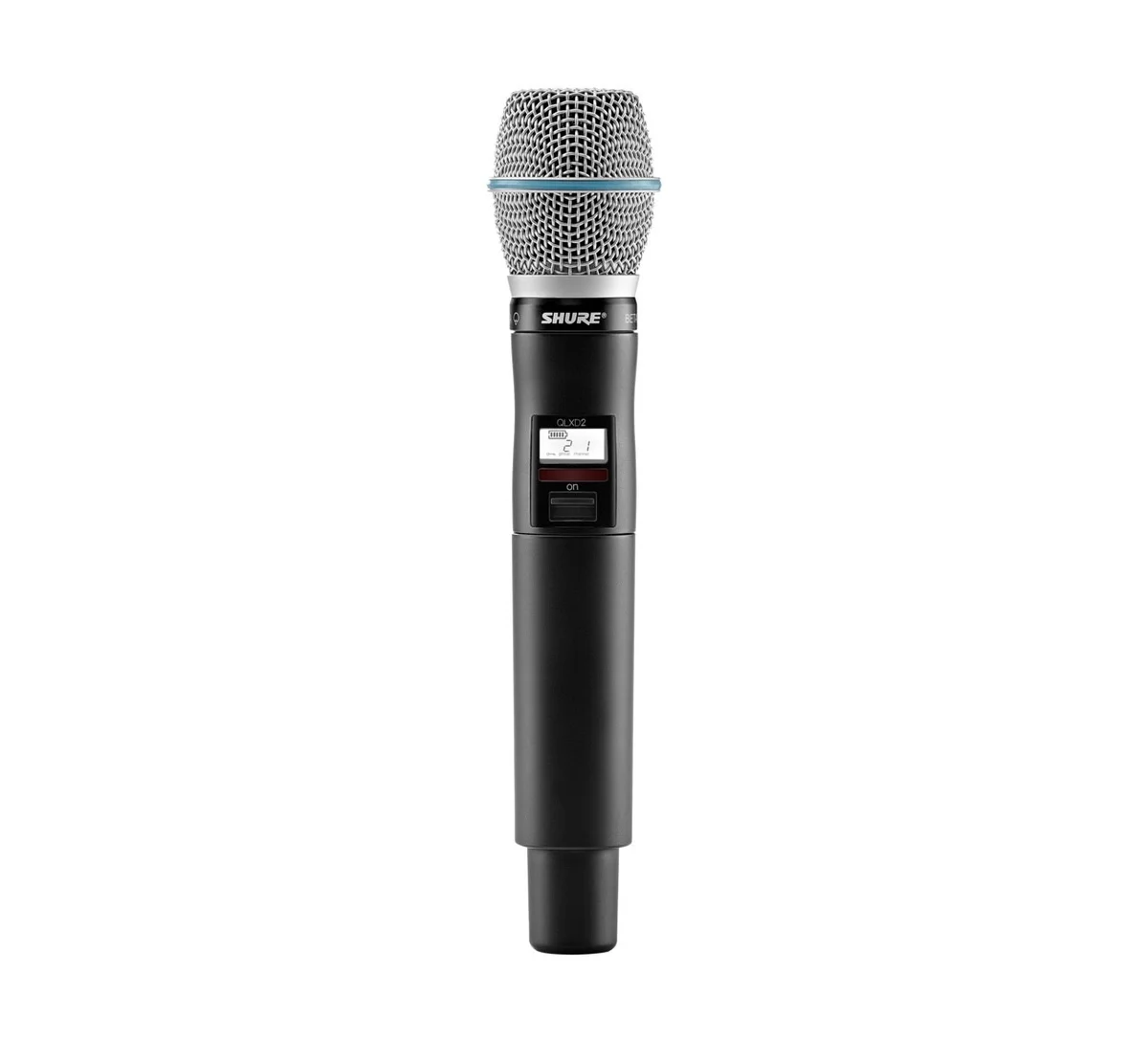 Shure QLXD2/B87C Digital Wireless Handheld Microphone Transmitter
