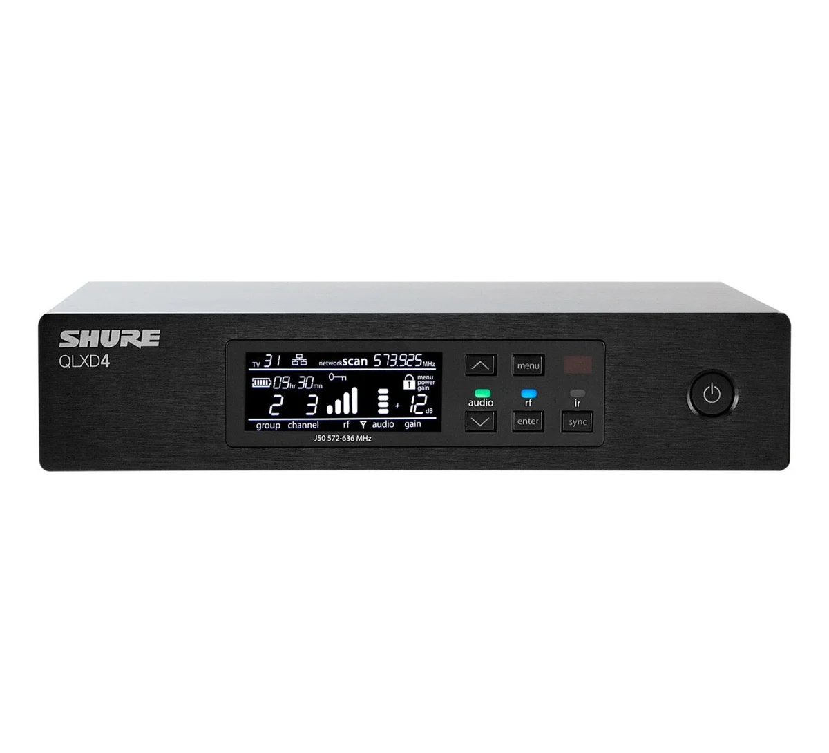 Shure QLXD4 Digital Wireless Receiver