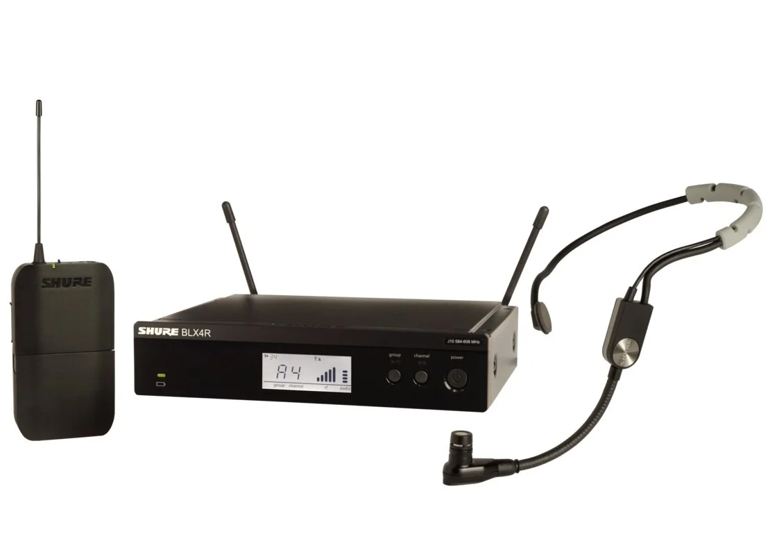 Shure BLX14R/SM35 Wireless Headworn Microphone System