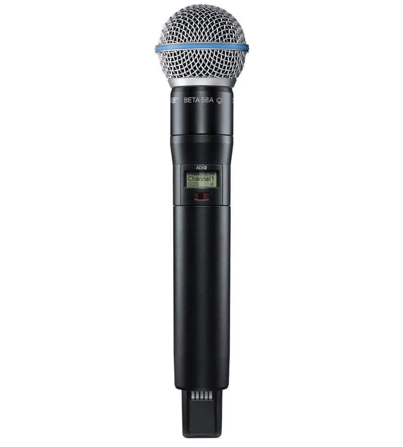 Shure ADX2/B58 Axient Digital Wireless Handheld Microphone Transmitter