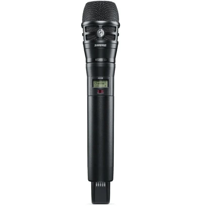 Shure ADX2/K8 Axient Digital Wireless Handheld Microphone Transmitter, Frequency: G57 (470-608 MHz)