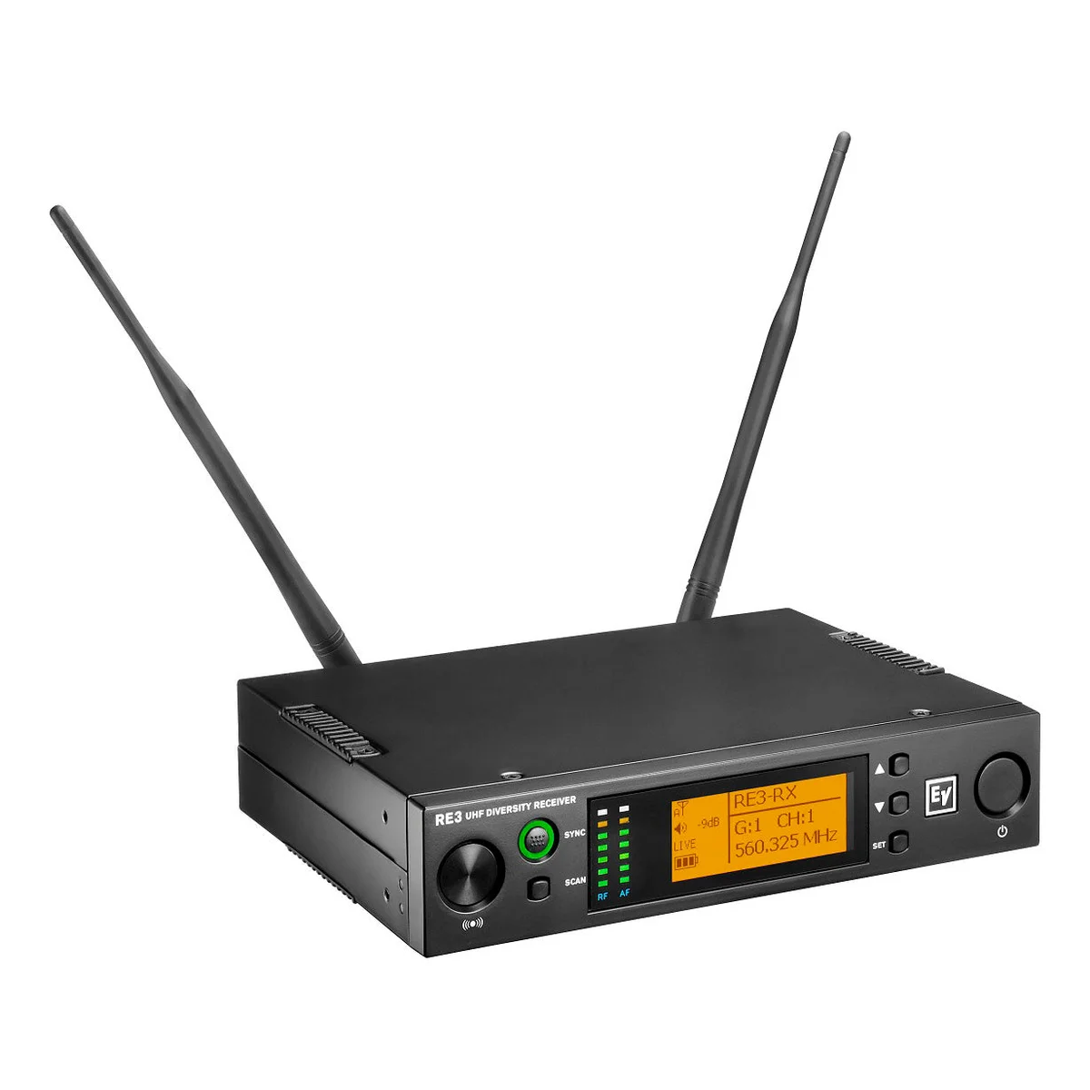 Electro-Voice RE3-RX Half-Rack Wireless Diversity Receiver