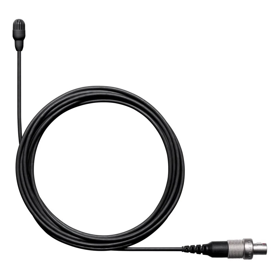 Shure TL46 TwinPlex Subminiature Lavalier Microphone, Black LEMO