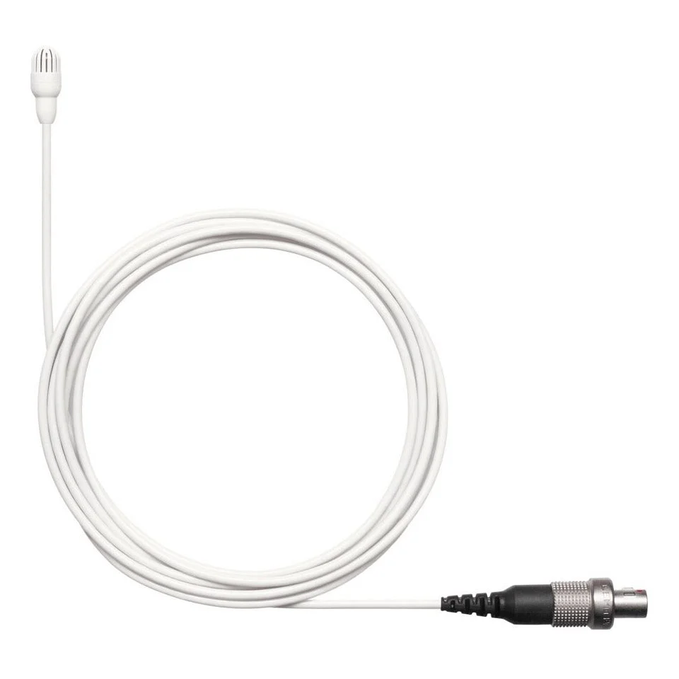 Shure TL46 TwinPlex Subminiature Lavalier Microphone | Connector: LEMO, Color: White