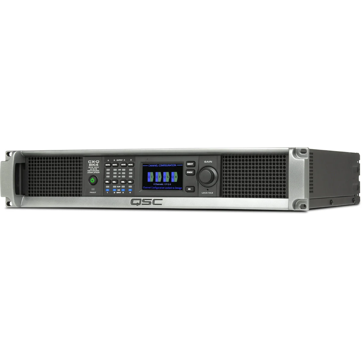 Q-SYS CX-Q 8K4-Four-Channel Network Amplifier