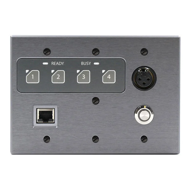 Attero Tech Zip4-3G 4-Zone Dante/AES67 Paging Interface