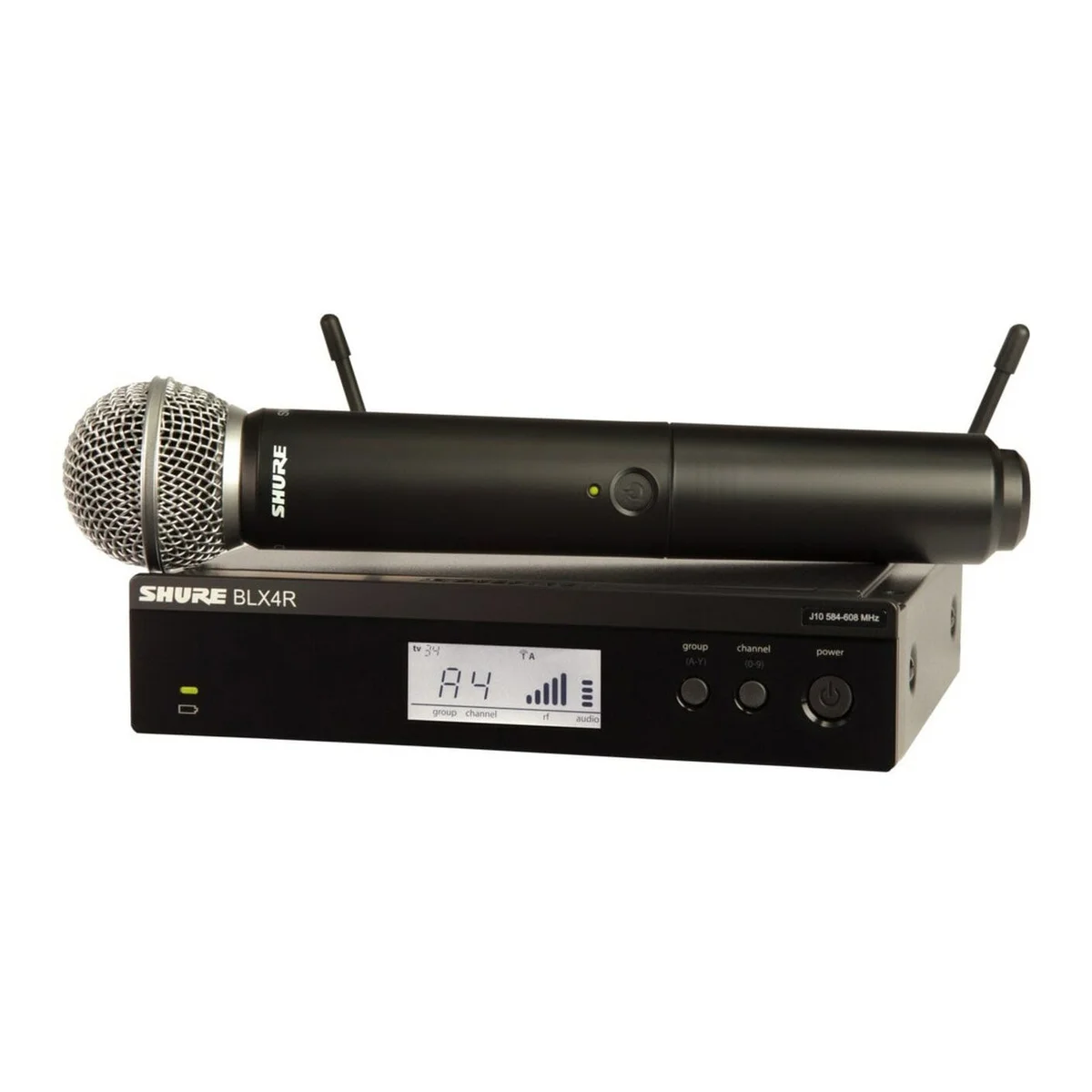 Shure BLX24R/SM58 Wireless Handheld Microphone System - Image 3