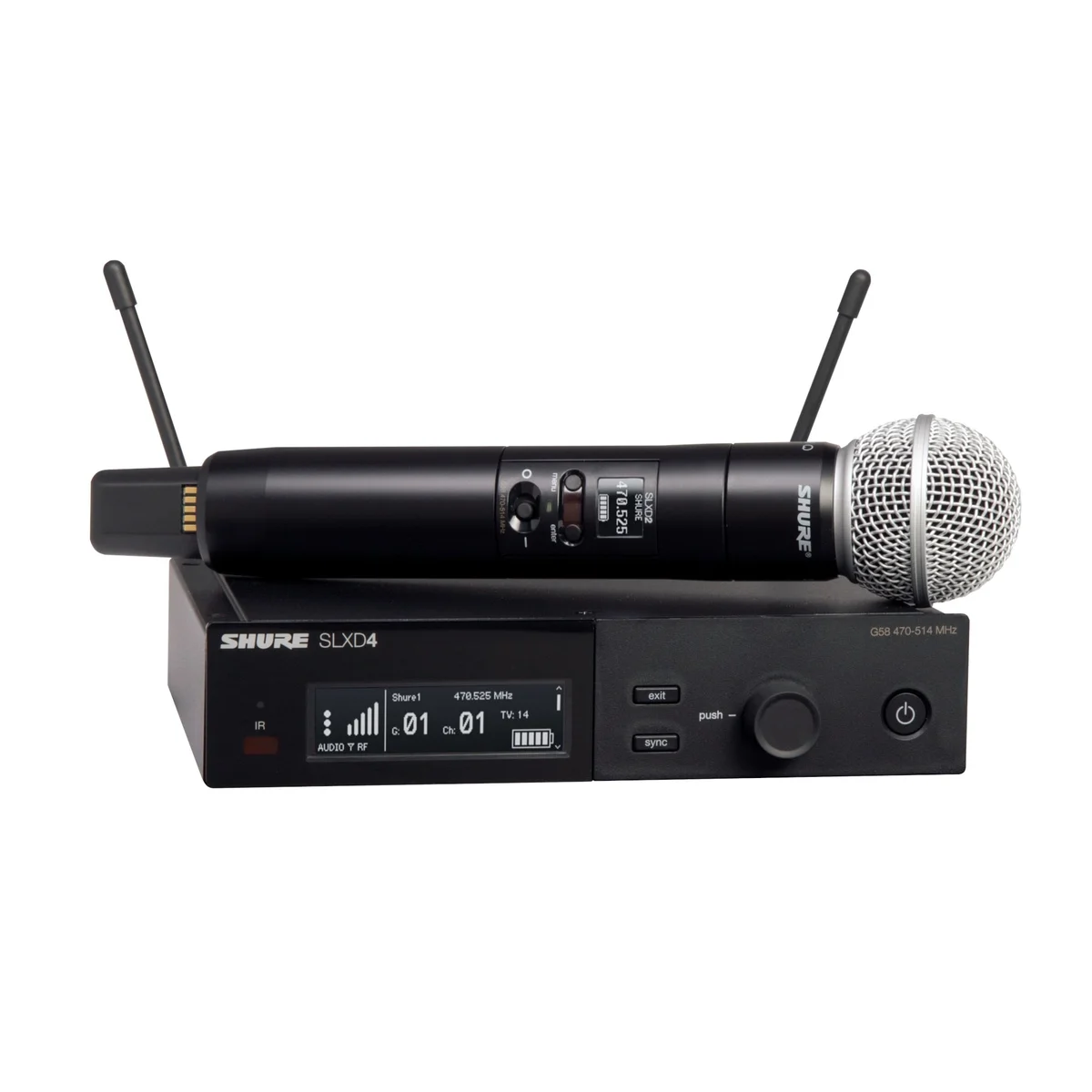 Shure SLXD24/SM58 Wireless Handheld Microphone System