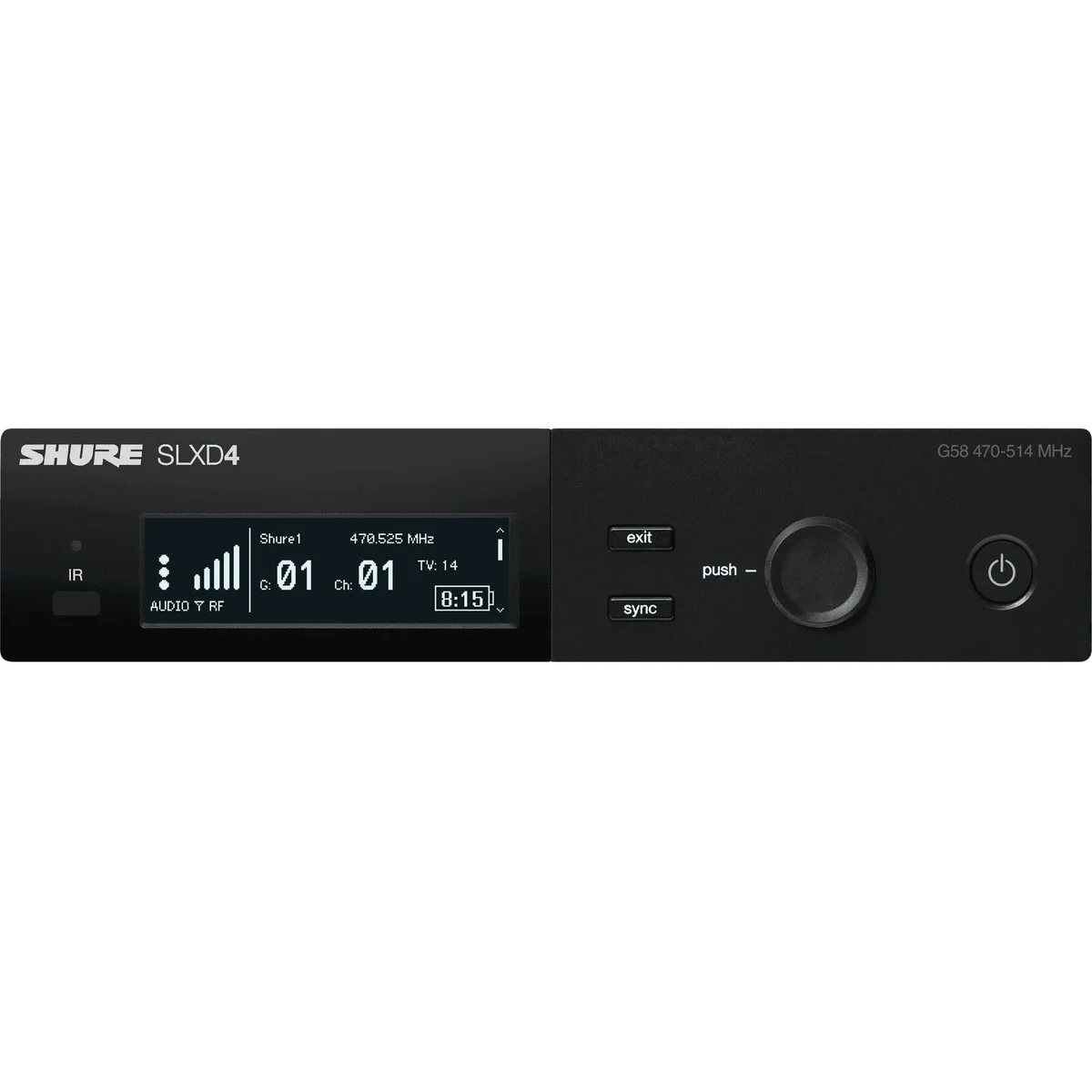 Shure SLXD4 Digital Wireless Receiver