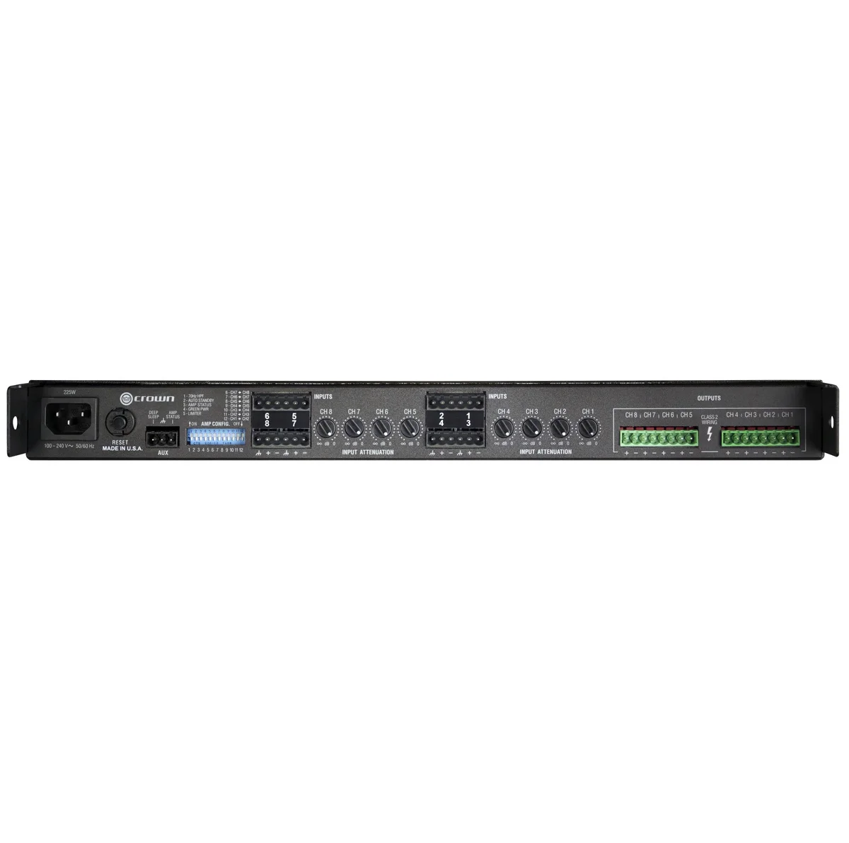 Crown CT 875 8-Channel 75W Power Amplifier